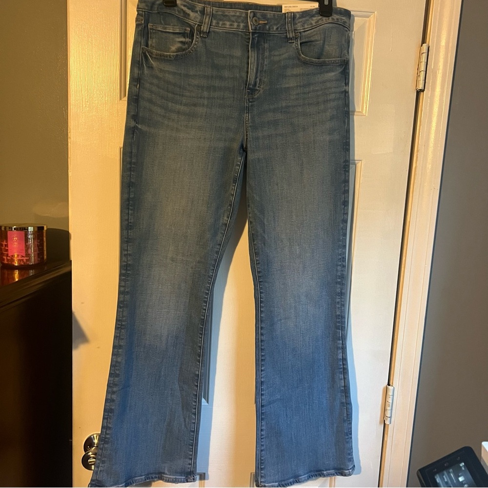 American Eagle Skinny Kick Boot Jeans Next Level Stretch NWT SIZE 16